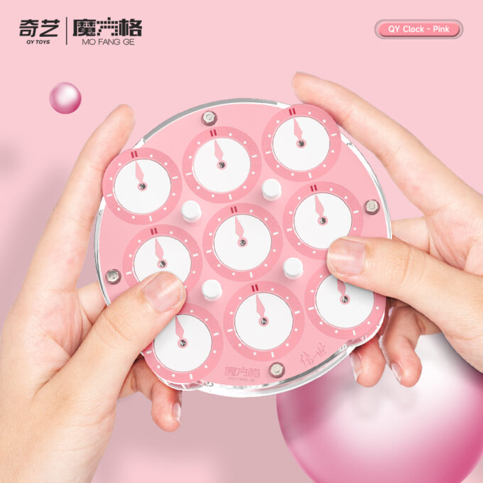 QiYi Magnetic Clock Pink - Image 3